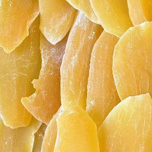 Mangues déshydratées en lamelles sucrées